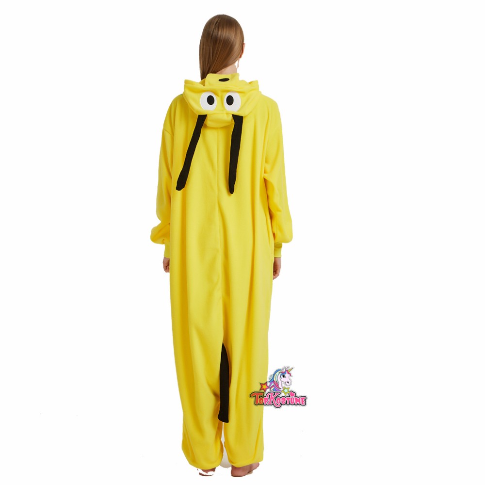 Goofy Hund Kostüm Erwachsene Unisex Tier Schlafanzug Overalls